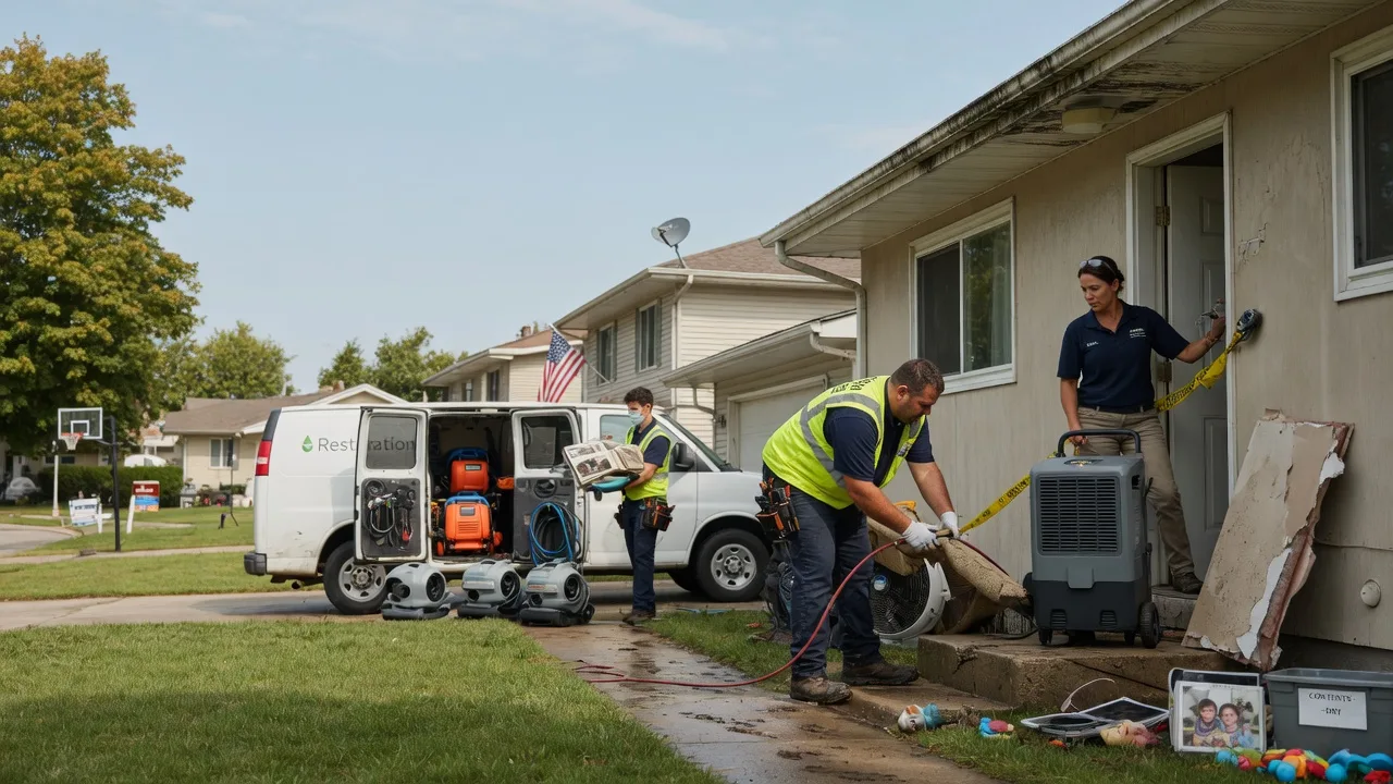 Water Damage Restoration in Frazeysburg, OH near me